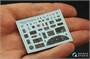QD48436  декали  3D Декаль интерьера кабины B-25J Mitchell Glass Nose (HK models)  (1:48) 2000002169468