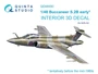 QD48450  декали  3D Декаль интерьера кабины Buccaneer S.2B early (Airfix)  (1:48) 2000002174066