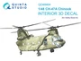QD48464  декали  3D Декаль интерьера кабины CH-47A (HobbyBoss)  (1:48) 2000002169543
