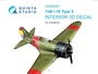 QD48491  декали  3D Декаль интерьера для И-16 тип 5 (Звезда)  (1:48) 2000002174110