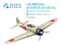 QD48493  декали  3D Декаль интерьера кабины A6M2 Zero производства Nakajima (Eduard)  (1:48) 2000002174134
