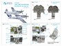 QD48496  декали  3D Декаль интерьера кабины F-82E Twin Mustang (Modelsvit)  (1:48) 2000002174158