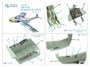 QD48499  декали  3D Декаль интерьера кабины Ta-183 (Academy)  (1:48) 2000002174172