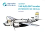 QD48501  декали  3D Декаль интерьера кабины A-26C Invader (ICM)  (1:48) 2000002174196
