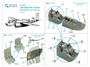 QD48501  декали  3D Декаль интерьера кабины A-26C Invader (ICM)  (1:48) 2000002174196