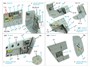 QD48501  декали  3D Декаль интерьера кабины A-26C Invader (ICM)  (1:48) 2000002174196