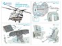 QD48507  декали  3D Декаль интерьера кабины CH-47D (Italeri)  (1:48) 2000002174226