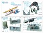 QD48540  декали  3D Декаль интерьера кабины F3F-2 (Academy/Accurate Miniatures)  (1:48) 2000002191247