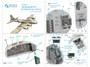 QD48542  декали  3D Декаль интерьера кабины Boeing B-17F (HK models, Eduard)  (1:48) 2000002183716