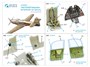 QD48562  декали  3D Декаль интерьера кабины P-63C/E Kingcobra (Dora Wings/AMG)  (1:48) 2000002183792
