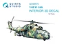 QD48570  декали  3D Декаль интерьера кабины ОКБ M&-24А (Trump)  (1:48) 2000002183808