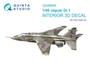 QD48606  декали  3D Декаль интерьера кабины Jaguar Gr.1 (Kitty Hawk)  (1:48) 2000002195580