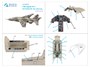 QD48606  декали  3D Декаль интерьера кабины Jaguar Gr.1 (Kitty Hawk)  (1:48) 2000002195580