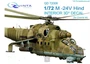 QD72006  декали  3D Декаль интерьера кабины M&-24В (Звезда)  (1:72) 2000000160030