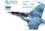 QD72007  декали  3D Декаль интерьера кабины Y@K-130 (Звезда)  (1:72) 2000000160047