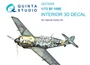 QD72009  декали  3D Декаль интерьера кабины Bf 109E (Special Hobby) (1:72) 2000002115922