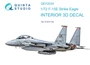 QD72034  декали  3D Декаль интерьера кабины F-15E (GWH)  (1:72) 2000002044499
