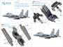 QD72034  декали  3D Декаль интерьера кабины F-15E (GWH)  (1:72) 2000002044499