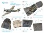 QD72037  декали  3D Декаль интерьера кабины Bf 109 G-6 (Tamiya) (1:72) 2000002115939