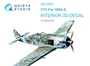 QD72041  декали  3D Декаль интерьера кабины Fw 190A-8 (Eduard)  (1:72) 2000002150640