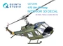 QD72046  декали  3D Декаль интерьера кабины Uh-1B (Italeri)  (1:72) 2000002092056