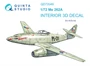 QD72049  декали  3D Декаль интерьера кабины Me-262A (Airfix)  (1:72) 2000002158226