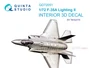QD72051  декали 3D Декаль интерьера кабины  F-35A Lighting II (Tamiya)  (1:72) 2000002145691