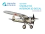 QD72055  декали  3D Декаль интерьера кабины PZL P.11С (Arma Hobby)  (1:72) 2000002195603
