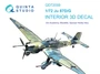 QD72059  декали  3D Декаль интерьера кабины Ju 87 D/G (Academy/Special Hobby)  (1:72) 2000002123941