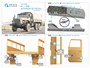 QD72069  декали  3D Декаль интерьера кабины УР@Л-4320 (Звезда)  (1:72) 2000002123972