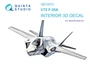 QD72073  декали  3D Декаль интерьера кабины F-35A (Italeri/Звезда)  (1:72) 2000002135166