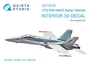 QD72076  декали  3D Декаль интерьера кабины F/A-18A/C early (Academy)  (1:72) 2000002190462