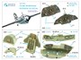 QD72083  декали  3D Декаль интерьера кабины Me 163 (Academy)  (1:72) 2000002136903