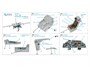 QD72088  декали  3D Декаль интерьера кабины С-24М (Trumpeter)  (1:72) 2000002136910