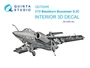 QD72095  декали   3D Декаль интерьера кабины Blackburn Buccaneer S.2C (Airfix)  (1:72) 2000002158264
