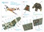 QD72102  декали  3D Декаль интерьера кабины BF 109F-2/4 (Eduard)  (1:72) 2000002150671