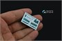QD72108  декали  3D Декаль интерьера кабины M&G-21ПФМ с бирюзовыми панелями (Eduard)  (1:72) 2000002150688