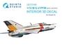 QD72109  декали  3D Декаль интерьера кабины M&G-21ПФМ с серыми панелями (Eduard)  (1:72) 2000002150695