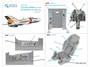 QD72109  декали  3D Декаль интерьера кабины M&G-21ПФМ с серыми панелями (Eduard)  (1:72) 2000002150695