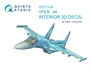 QD72128  декали  3D Декаль интерьера кабины ОКБ С-34 (Звезда/italeri)  (1:72) 2000002158660