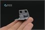 QD72129  декали  3D Декаль интерьера кабины БМ-30 Смерч (Звезда)  (1:72) 2000002150701