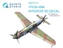 QD72131  декали  3D Декаль интерьера кабины Do 335A (Dragon)  (1:72) 2000002170136