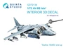 QD72134  декали  3D Декаль интерьера кабины AV-8B Harrier поздний (Hasegawa)  (1:72) 2000002170143