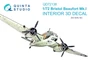 QD72138  декали  3D Декаль интерьера кабины Bristol Beaufort Mk.I (Airfix)  (1:72) 2000002170150