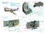 QD72153  декали  3D Декаль интерьера кабины P-47D Thunderbolt Bubbletop (Tamiya)  (1:72) 2000002169789