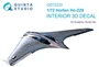 QD72233  декали  3D Декаль интерьера кабины Horten Ho 229 (Academy)  (1:72) 2000002201748