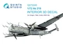 QD72245  декали  3D Декаль интерьера кабины He-219 (Dragon)  (1:72) 2000002208549