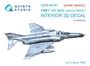 QDS-48341  декали  3D Декаль интерьера кабины F-4G early (Meng) (малая версия)  (1:48) 2000002137627