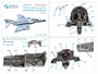 QDS-48341  декали  3D Декаль интерьера кабины F-4G early (Meng) (малая версия)  (1:48) 2000002137627