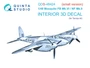 QDS-48424  декали  3D декаль кабины Mosquito FB Mk.VI/NF Mk.II (Tamiya) (малая версия)  (1:48) 2000002184256
